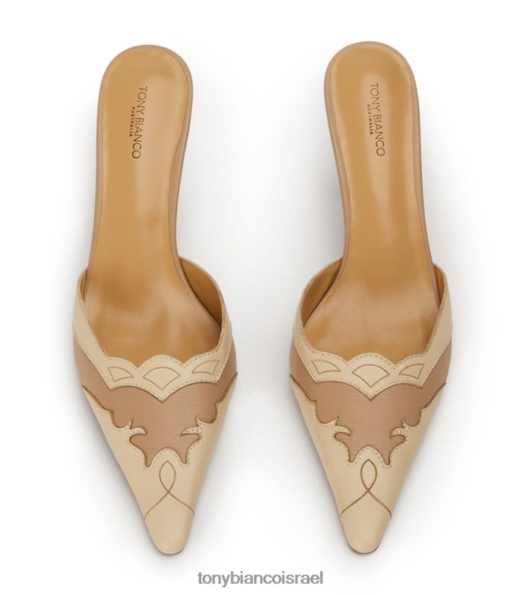 עקבים נמוכים | נשים עור/וניל Tony Bianco נעלי עקב של שוגה 8BNR8T236